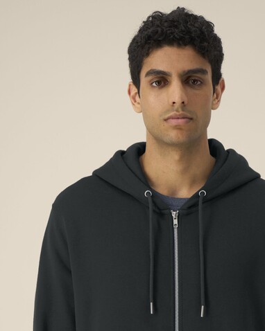 Astor - Der Unisex-Zip-Hoodie aus Baumwolle-TENCEL™ Modal - Black - XXL bedrucken, Art.-Nr. STSU261C0022X Astor - Der Unisex-Zip-Hoodie aus Baumwolle-TENCEL™ Modal - Black - XXL bedrucken, Art.-Nr. STSU261C0022X