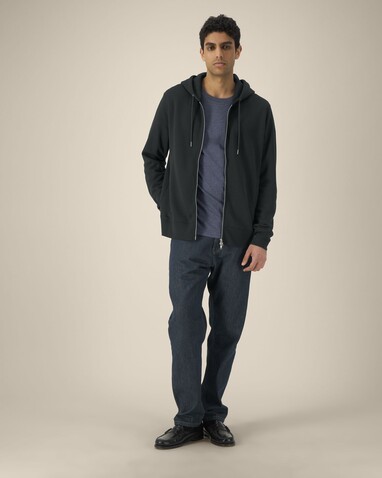 Astor - Der Unisex-Zip-Hoodie aus Baumwolle-TENCEL™ Modal - Black - XXL bedrucken, Art.-Nr. STSU261C0022X Astor - Der Unisex-Zip-Hoodie aus Baumwolle-TENCEL™ Modal - Black - XXL bedrucken, Art.-Nr. STSU261C0022X