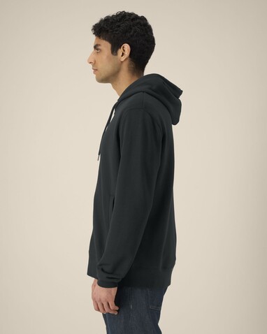 Astor - Der Unisex-Zip-Hoodie aus Baumwolle-TENCEL™ Modal - Black - M bedrucken, Art.-Nr. STSU261C0021M Astor - Der Unisex-Zip-Hoodie aus Baumwolle-TENCEL™ Modal - Black - M bedrucken, Art.-Nr. STSU261C0021M
