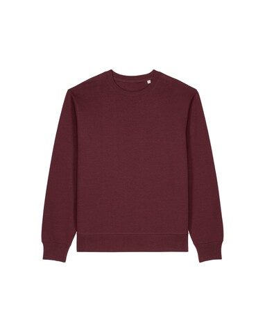 Thinker - Das Rundhals-Unisex-Sweatshirt aus recycelter Baumwolle - Burgundy - 5XL bedrucken, Art.-Nr. STSU269C2445X