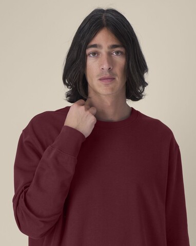 Thinker - Das Rundhals-Unisex-Sweatshirt aus recycelter Baumwolle - Burgundy - L bedrucken, Art.-Nr. STSU269C2441L Thinker - Das Rundhals-Unisex-Sweatshirt aus recycelter Baumwolle - Burgundy - L bedrucken, Art.-Nr. STSU269C2441L