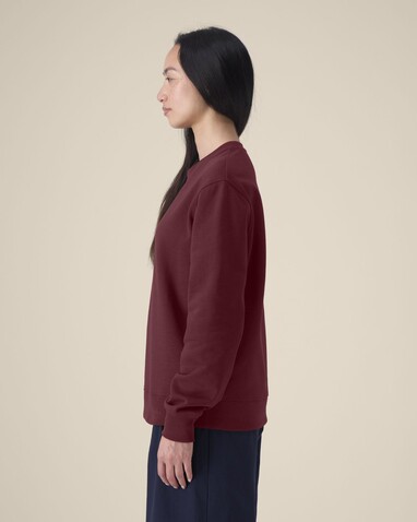 Thinker - Das Rundhals-Unisex-Sweatshirt aus recycelter Baumwolle - Burgundy - 5XL bedrucken, Art.-Nr. STSU269C2445X