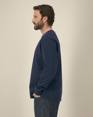 Thinker - Das Rundhals-Unisex-Sweatshirt aus recycelter Baumwolle - French Navy - L bedrucken, Art.-Nr. STSU269C7271L