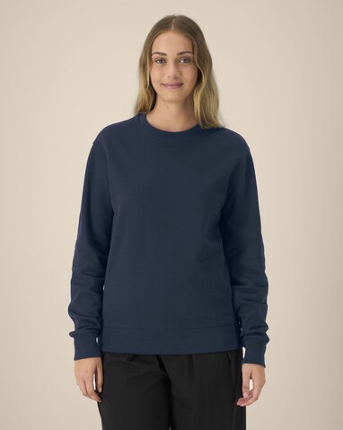 Thinker - Das Rundhals-Unisex-Sweatshirt aus recycelter Baumwolle - French Navy - L bedrucken, Art.-Nr. STSU269C7271L