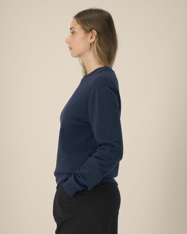 Thinker - Das Rundhals-Unisex-Sweatshirt aus recycelter Baumwolle - French Navy - XS bedrucken, Art.-Nr. STSU269C727XS