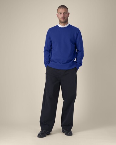 Thinker - Das Rundhals-Unisex-Sweatshirt aus recycelter Baumwolle - Worker Blue - 5XL bedrucken, Art.-Nr. STSU269C0885X