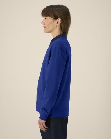 Thinker - Das Rundhals-Unisex-Sweatshirt aus recycelter Baumwolle - Worker Blue - XS bedrucken, Art.-Nr. STSU269C088XS
