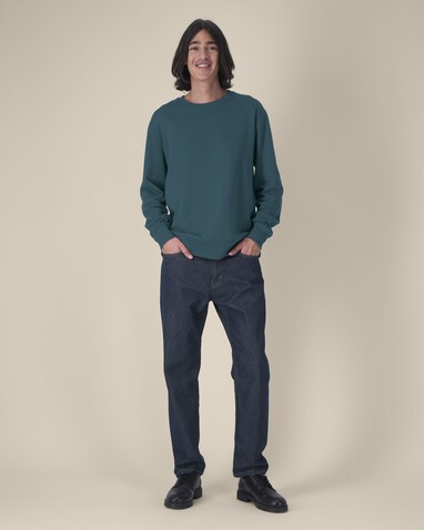 Thinker - Das Rundhals-Unisex-Sweatshirt aus recycelter Baumwolle - Stargazer - 3XL bedrucken, Art.-Nr. STSU269C7023X