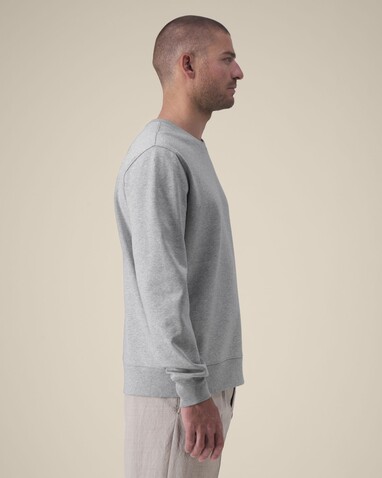 Thinker - Das Rundhals-Unisex-Sweatshirt aus recycelter Baumwolle - Heather Grey - S bedrucken, Art.-Nr. STSU269C2501S Thinker - Das Rundhals-Unisex-Sweatshirt aus recycelter Baumwolle - Heather Grey - S bedrucken, Art.-Nr. STSU269C2501S