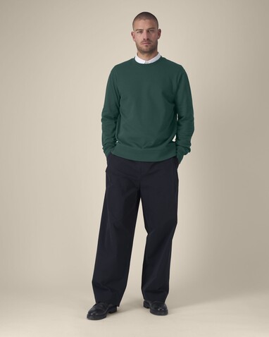 Thinker - Das Rundhals-Unisex-Sweatshirt aus recycelter Baumwolle - Glazed Green - L bedrucken, Art.-Nr. STSU269C0361L