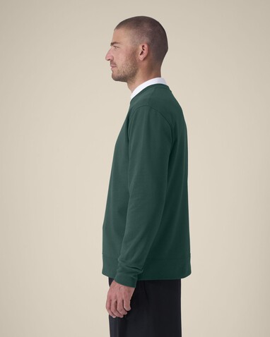 Thinker - Das Rundhals-Unisex-Sweatshirt aus recycelter Baumwolle - Glazed Green - M bedrucken, Art.-Nr. STSU269C0361M