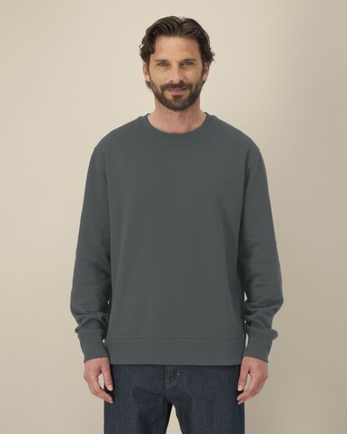 Thinker - Das Rundhals-Unisex-Sweatshirt aus recycelter Baumwolle - Anthracite - 4XL bedrucken, Art.-Nr. STSU269C2534X Thinker - Das Rundhals-Unisex-Sweatshirt aus recycelter Baumwolle - Anthracite - 4XL bedrucken, Art.-Nr. STSU269C2534X