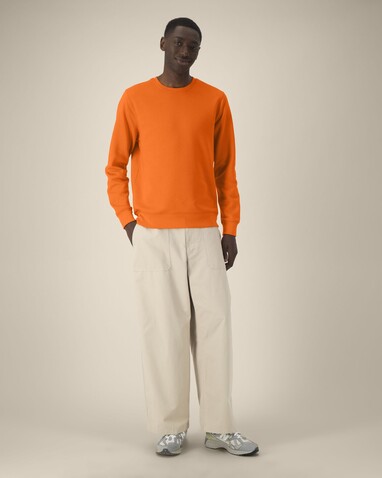 Roller - Basic Unisex-Sweatshirt mit Rundhalsausschnitt - Bright Orange - 3XL bedrucken, Art.-Nr. STSU868C0133X