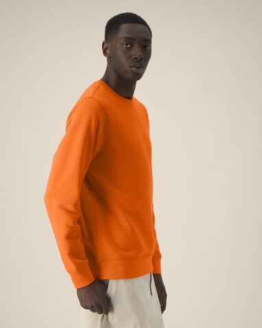 Roller - Das Rundhals-Unisex-Sweatshirt - Bright Orange - L bedrucken, Art.-Nr. STSU868C0131L