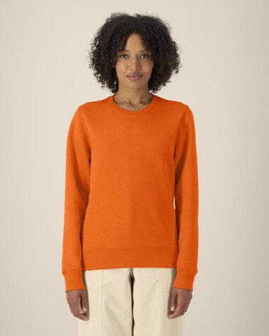 Roller - Das Rundhals-Unisex-Sweatshirt - Bright Orange - L bedrucken, Art.-Nr. STSU868C0131L