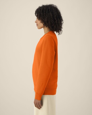 Roller - Das Rundhals-Unisex-Sweatshirt - Bright Orange - XXL bedrucken, Art.-Nr. STSU868C0132X