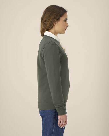 Roller - Das Rundhals-Unisex-Sweatshirt - Khaki - 4XL bedrucken, Art.-Nr. STSU868C2234X