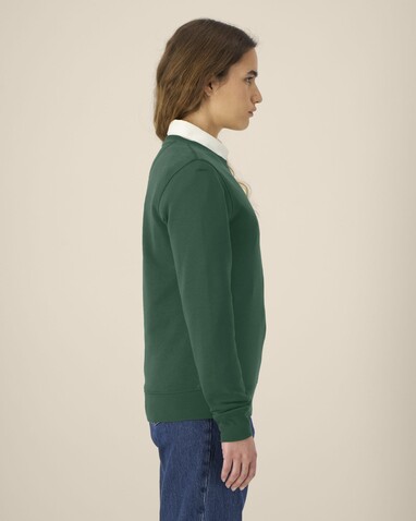 Roller - Das Rundhals-Unisex-Sweatshirt - Bottle Green - XS bedrucken, Art.-Nr. STSU868C224XS