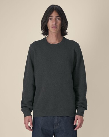Roller - Das Rundhals-Unisex-Sweatshirt - Dark Heather Grey - XL bedrucken, Art.-Nr. STSU868C6511X