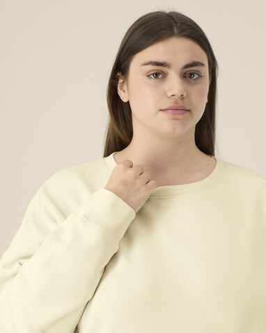 Stella Alma - Das Iconic Damen-Rundhals-Sweatshirt - Honey Paper - XL bedrucken, Art.-Nr. STSW212C1551X