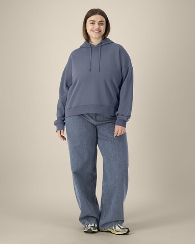 Stella Nora - Der Iconic Damen-Hoodie - Blue Grey - S bedrucken, Art.-Nr. STSW213C1561S