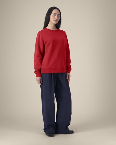 Stella Thinker - Das Damen-Rundhals-Sweatshirt aus recycelter Baumwolle - Red - L bedrucken, Art.-Nr. STSW254C0041L Stella Thinker - Das Damen-Rundhals-Sweatshirt aus recycelter Baumwolle - Red - L bedrucken, Art.-Nr. STSW254C0041L
