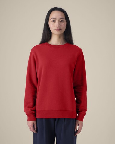 Stella Thinker - Das Damen-Rundhals-Sweatshirt aus recycelter Baumwolle - Red - XL bedrucken, Art.-Nr. STSW254C0041X Stella Thinker - Das Damen-Rundhals-Sweatshirt aus recycelter Baumwolle - Red - XL bedrucken, Art.-Nr. STSW254C0041X