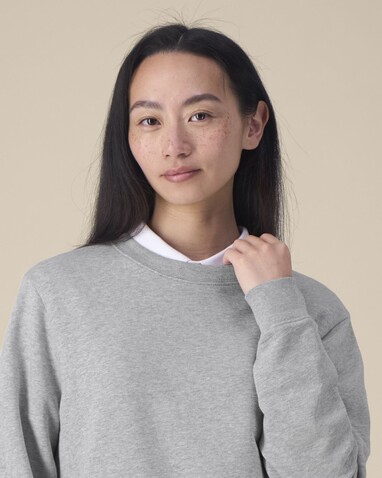 Stella Thinker - Das Damen-Rundhals-Sweatshirt aus recycelter Baumwolle - Heather Grey - XXL bedrucken, Art.-Nr. STSW254C2502X Stella Thinker - Das Damen-Rundhals-Sweatshirt aus recycelter Baumwolle - Heather Grey - XXL bedrucken, Art.-Nr. STSW254C2502X