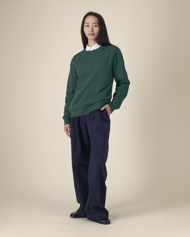 Stella Thinker - Das Damen-Rundhals-Sweatshirt aus recycelter Baumwolle - Glazed Green - M bedrucken, Art.-Nr. STSW254C0361M Stella Thinker - Das Damen-Rundhals-Sweatshirt aus recycelter Baumwolle - Glazed Green - M bedrucken, Art.-Nr. STSW254C0361M