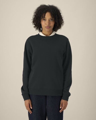 Stella Thinker - Das Damen-Rundhals-Sweatshirt aus recycelter Baumwolle - Black - XL bedrucken, Art.-Nr. STSW254C0021X