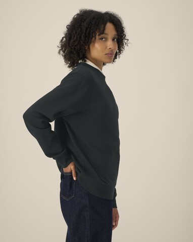 Stella Thinker - Das Damen-Rundhals-Sweatshirt aus recycelter Baumwolle - Black - M bedrucken, Art.-Nr. STSW254C0021M Stella Thinker - Das Damen-Rundhals-Sweatshirt aus recycelter Baumwolle - Black - M bedrucken, Art.-Nr. STSW254C0021M