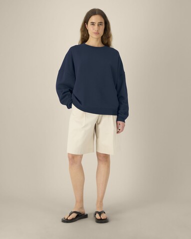 Stella Lianna - Das Damen-Rundhals-Sweatshirt aus Baumwolle-TENCEL™ Modal - French Navy - XS bedrucken, Art.-Nr. STSW262C727XS Stella Lianna - Das Damen-Rundhals-Sweatshirt aus Baumwolle-TENCEL™ Modal - French Navy - XS bedrucken, Art.-Nr. STSW262C727XS