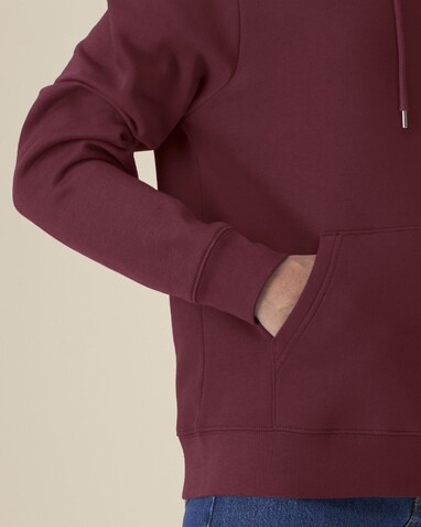 Stella Gamechanger - Der Damen-Hoodie aus recycelter Baumwolle - Burgundy - S bedrucken, Art.-Nr. STSW268C2441S