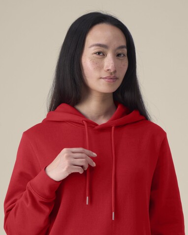Stella Gamechanger - Der Damen-Hoodie aus recycelter Baumwolle - Red - L bedrucken, Art.-Nr. STSW268C0041L