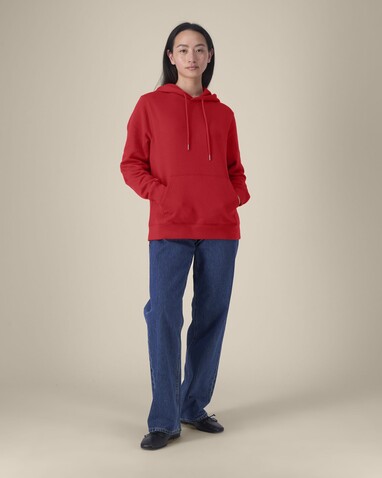Stella Gamechanger - Der Damen-Hoodie aus recycelter Baumwolle - Red - L bedrucken, Art.-Nr. STSW268C0041L