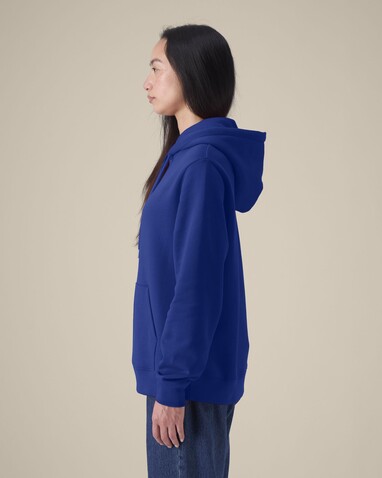 Stella Gamechanger - Der Damen-Hoodie aus recycelter Baumwolle - Worker Blue - 3XL bedrucken, Art.-Nr. STSW268C0883X