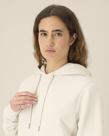 Stella Gamechanger - Der Damen-Hoodie aus recycelter Baumwolle - Natural Raw - XS bedrucken, Art.-Nr. STSW268C054XS Stella Gamechanger - Der Damen-Hoodie aus recycelter Baumwolle - Natural Raw - XS bedrucken, Art.-Nr. STSW268C054XS