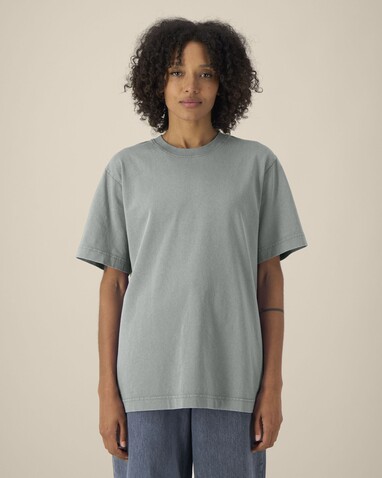 Freestyler Vintage - Das schwere Garment-Dyed Unisex-T-Shirt - G. Dyed Misty Grey - 3XL bedrucken, Art.-Nr. STTU073C1573X