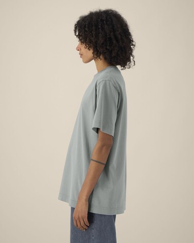 Freestyler Vintage - Das schwere Garment-Dyed Unisex-T-Shirt - G. Dyed Misty Grey - M bedrucken, Art.-Nr. STTU073C1571M