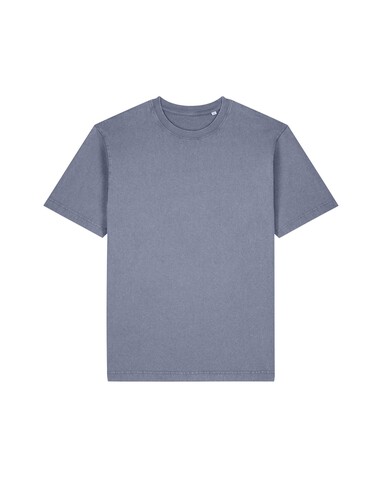 Freestyler Vintage - Das schwere Garment-Dyed Unisex-T-Shirt - G. Dyed Blue Grey - XXS bedrucken, Art.-Nr. STTU073C1582S