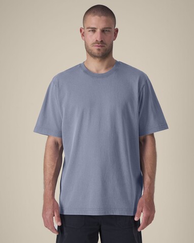 Freestyler Vintage - Das schwere Garment-Dyed Unisex-T-Shirt - G. Dyed Blue Grey - XL bedrucken, Art.-Nr. STTU073C1581X