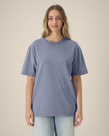 Freestyler Vintage - Das schwere Garment-Dyed Unisex-T-Shirt - G. Dyed Blue Grey - XL bedrucken, Art.-Nr. STTU073C1581X
