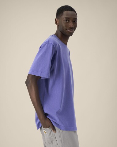Freestyler Vintage - Das schwere Garment-Dyed Unisex-T-Shirt - G. Dyed Purple Love - XXS bedrucken, Art.-Nr. STTU073C1612S