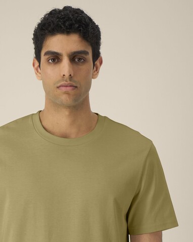Creator 2.0 - Das Iconic Unisex-T-Shirt - Faded Olive - L bedrucken, Art.-Nr. STTU169C1531L