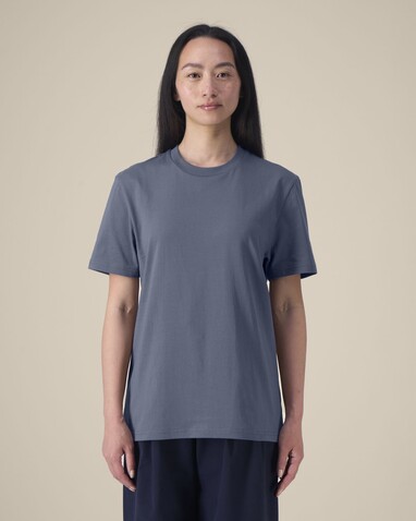 Creator 2.0 - Das Iconic Unisex-T-Shirt - Blue Grey - XS bedrucken, Art.-Nr. STTU169C156XS