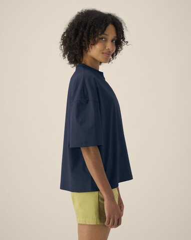 Hypster - Das Unisex-T-Shirt Boxy aus recycelter Baumwolle - French Navy - XXS bedrucken, Art.-Nr. STTU258C7272S Hypster - Das Unisex-T-Shirt Boxy aus recycelter Baumwolle - French Navy - XXS bedrucken, Art.-Nr. STTU258C7272S