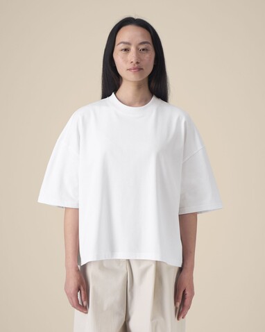 Hypster - Das Unisex-T-Shirt Boxy aus recycelter Baumwolle - White - XXS bedrucken, Art.-Nr. STTU258C0012S Hypster - Das Unisex-T-Shirt Boxy aus recycelter Baumwolle - White - XXS bedrucken, Art.-Nr. STTU258C0012S