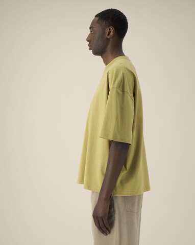 Hypster - Das Unisex-T-Shirt Boxy aus recycelter Baumwolle - Faded Olive - M bedrucken, Art.-Nr. STTU258C1531M Hypster - Das Unisex-T-Shirt Boxy aus recycelter Baumwolle - Faded Olive - M bedrucken, Art.-Nr. STTU258C1531M