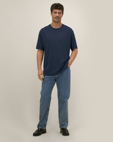 Blaker - Das Unisex-T-Shirt aus Baumwolle-TENCEL™ Modal - French Navy - L bedrucken, Art.-Nr. STTU263C7271L