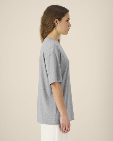 Blaker - Das Unisex-T-Shirt aus Baumwolle-TENCEL™ Modal - Heather Grey - L bedrucken, Art.-Nr. STTU263C2501L
